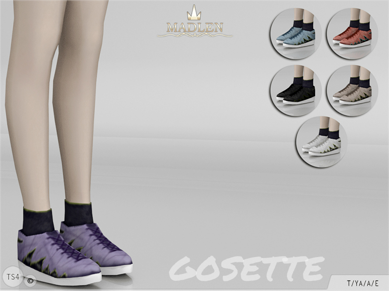 The Sims Resource - Madlen Gosette Shoes
