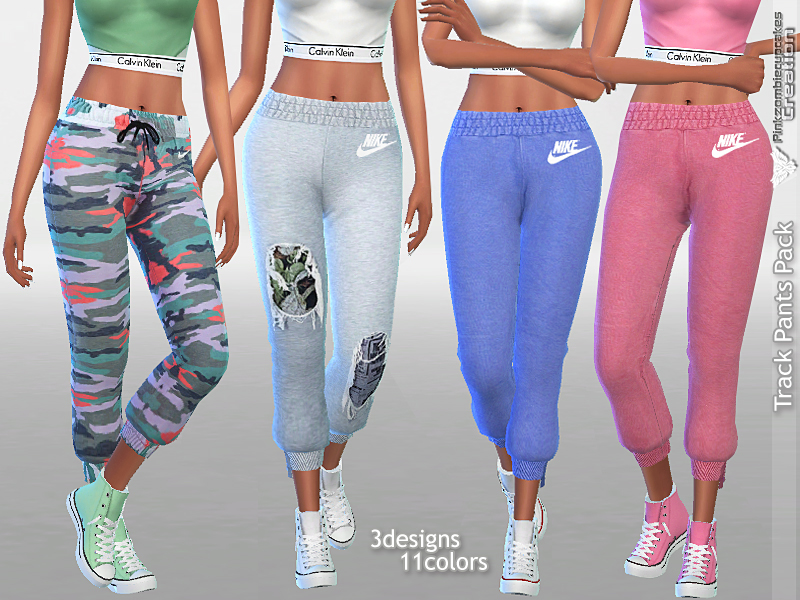 The Sims Resource - Track Pants Pack
