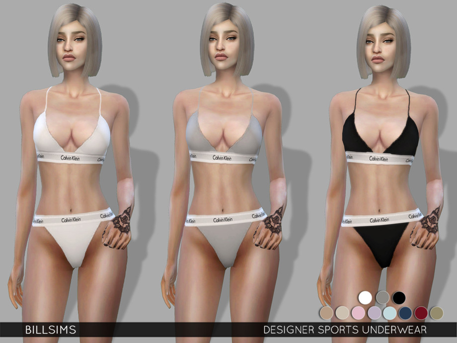 The Sims Resource - Designer Sports Underwear