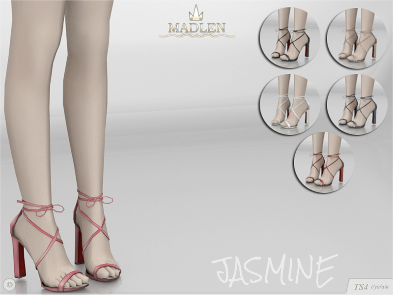 The Sims Resource - Madlen Jasmine Shoes