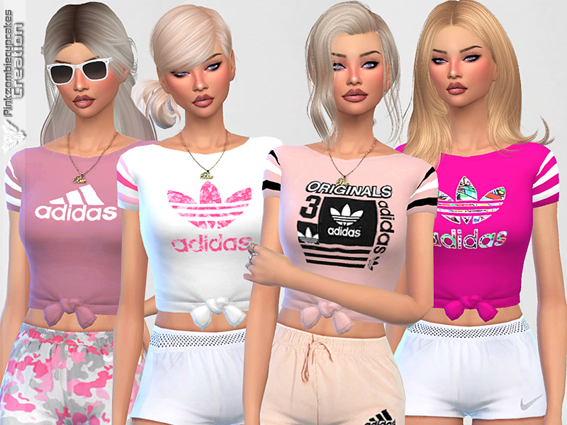 The Sims Resource - Sporty Tees Collection 05