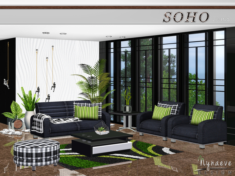 The Sims Resource - Soho Living Room