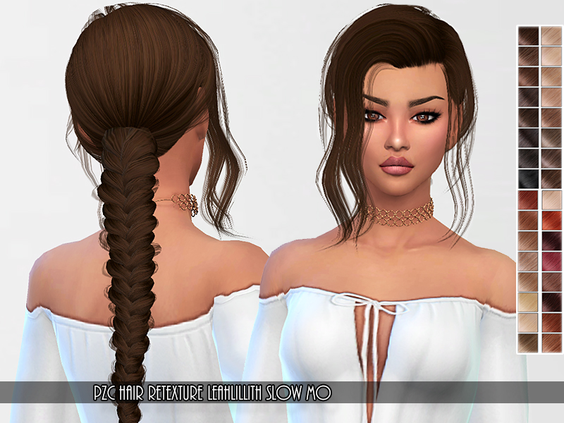 The Sims Resource - Retexture Leah Lillith Slow Mo Hair - Mesh needed
