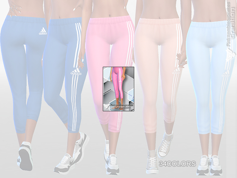 The Sims Resource - Adidas Sporty Leggings