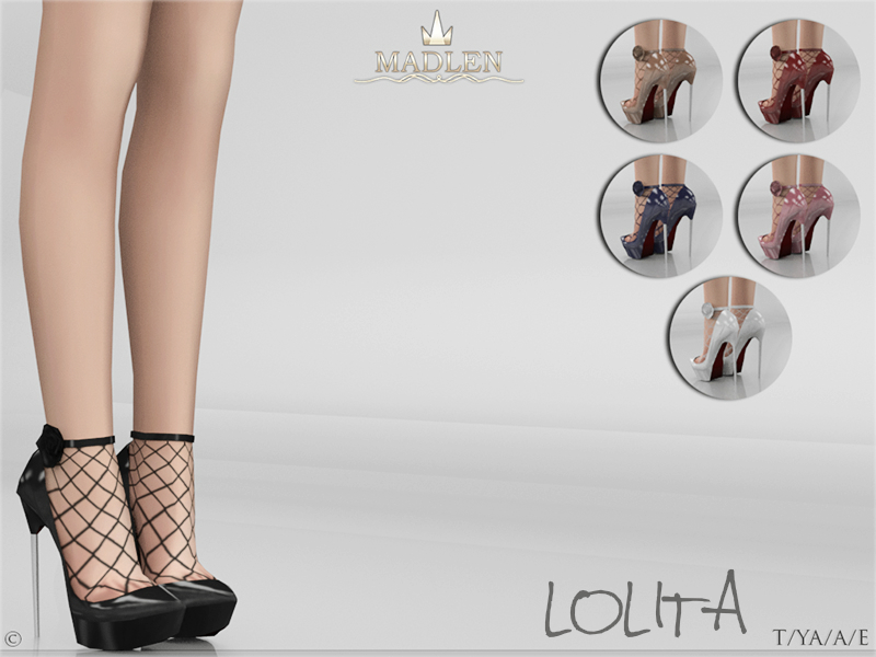 The Sims Resource - Madlen Lolita Shoes