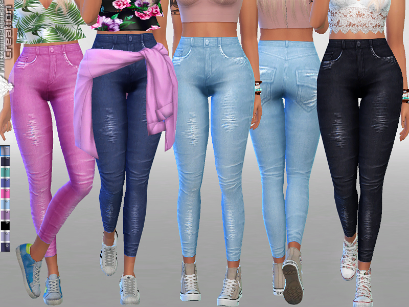The Sims Resource - City Life Jeans 010