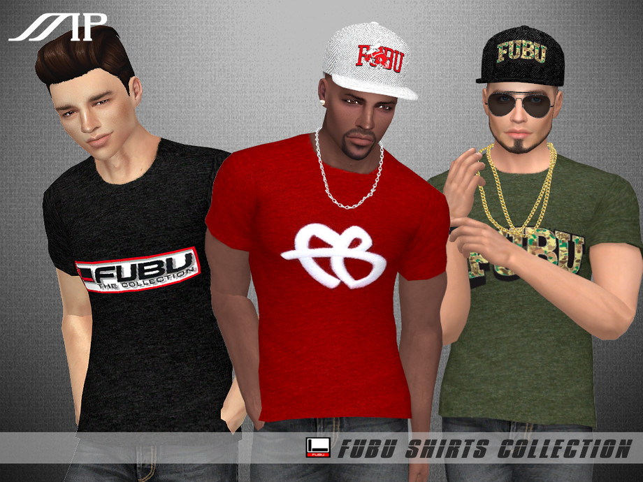 The Sims Resource - MP Male FUBU Collection (Shirts)