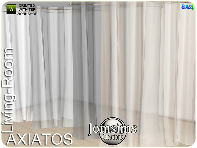 The Sims Resource - axiatos curtains deco