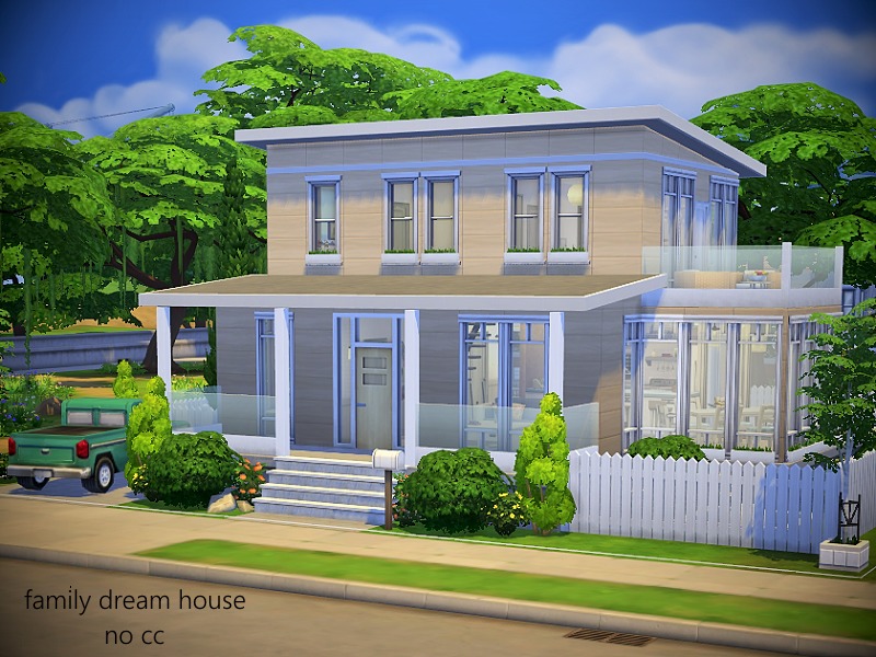 Dreamcore Family House, Sims 4
