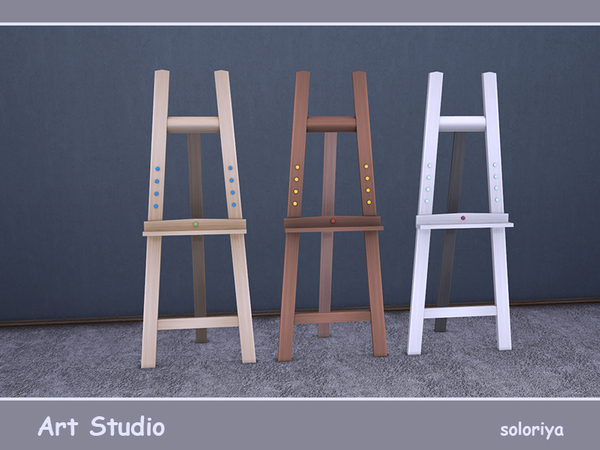 The Sims Resource - Art Studio Functional Easel