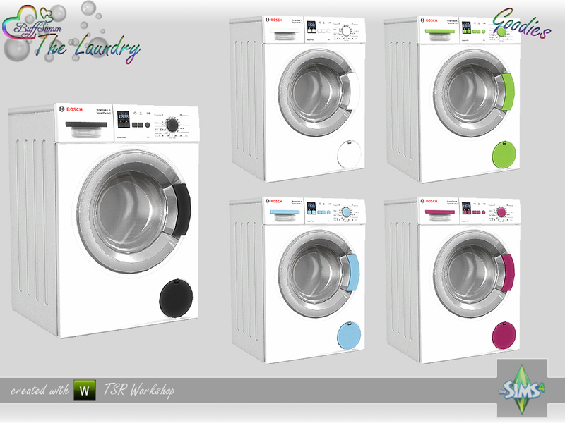 The Sims Resource - The Laundry - Goodies - Washing Machine