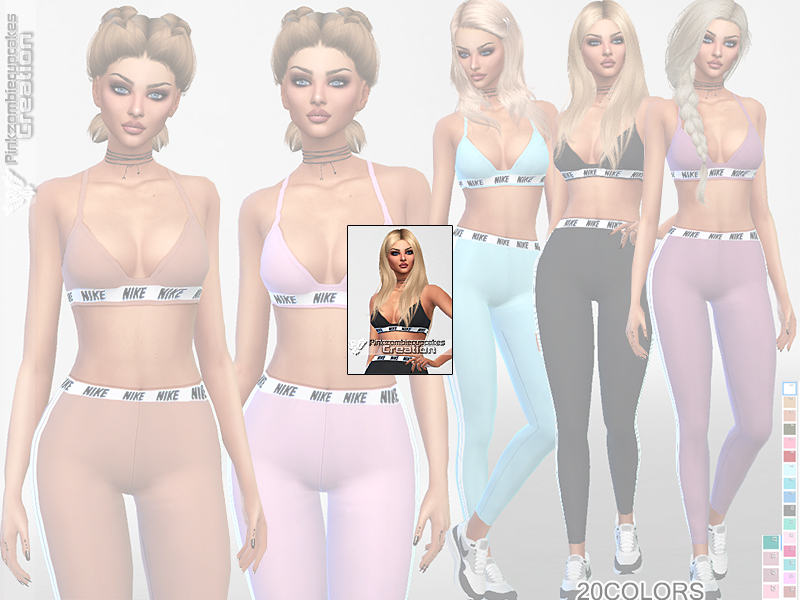 The Sims Resource - Nike Summer Sporty Outfit