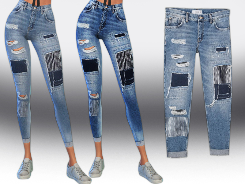The Sims Resource - Mng Strass Jeans