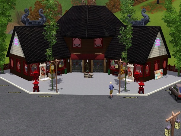 The Sims Resource - The Happy Dragon Chinese Restaurant