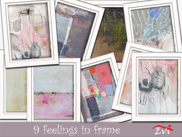 The Sims Resource - 9 feelings in frame