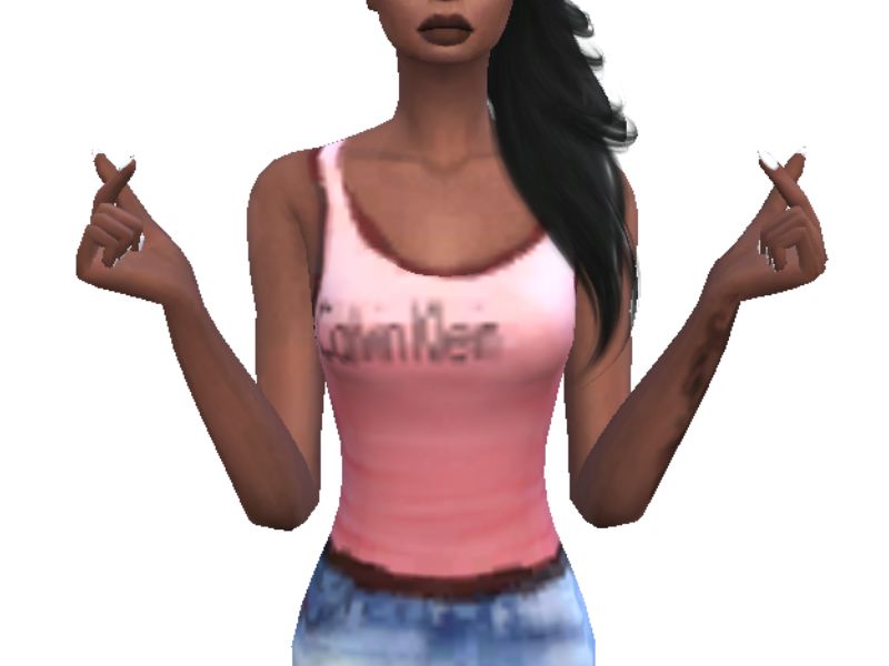 The Sims Resource - Calvin Klein shirts [4 COLLORS]