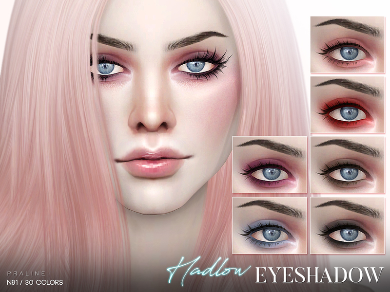 The Sims Resource Hadlow Eyeshadow N61