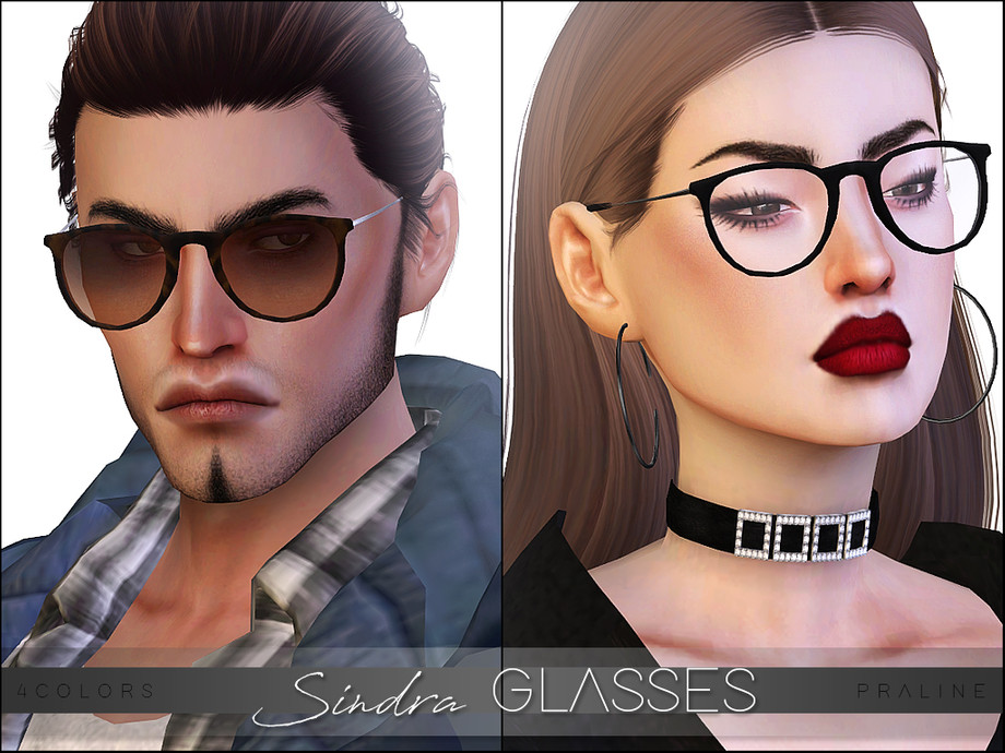 The Sims Resource - Sindra Glasses