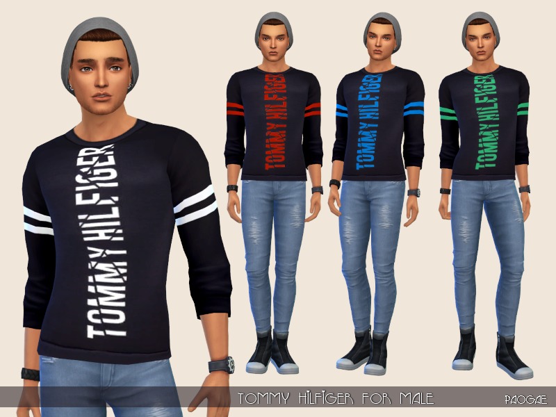 The Sims Resource - Tommy Hilfiger for male