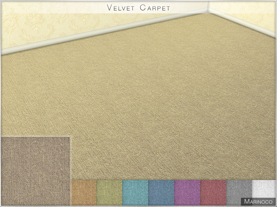 The Sims Resource - Velvet Carpet