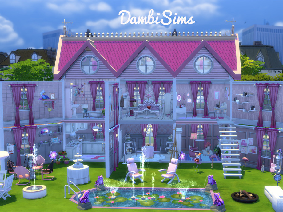 The Sims Resource - Barbie Toy House