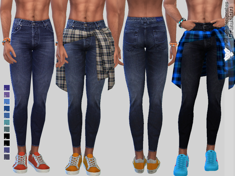 The Sims Resource - Blue Denim For Him