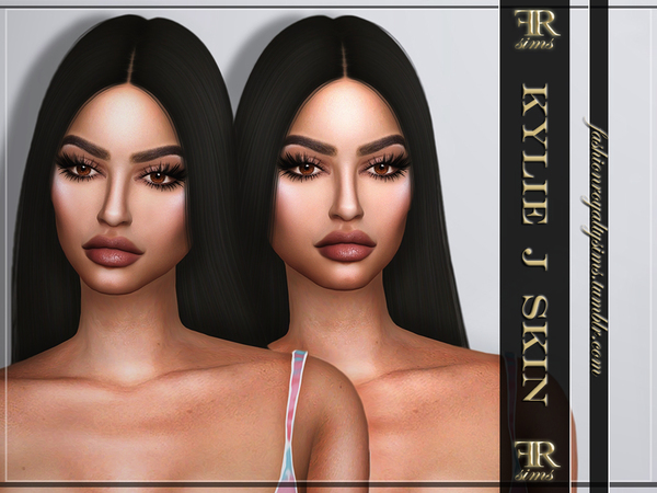 The Sims Resource - Kylie J SKIN (Overlay & Non-Overlay)