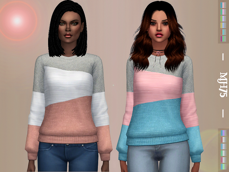 The Sims Resource - S4 Zaful Sweaters