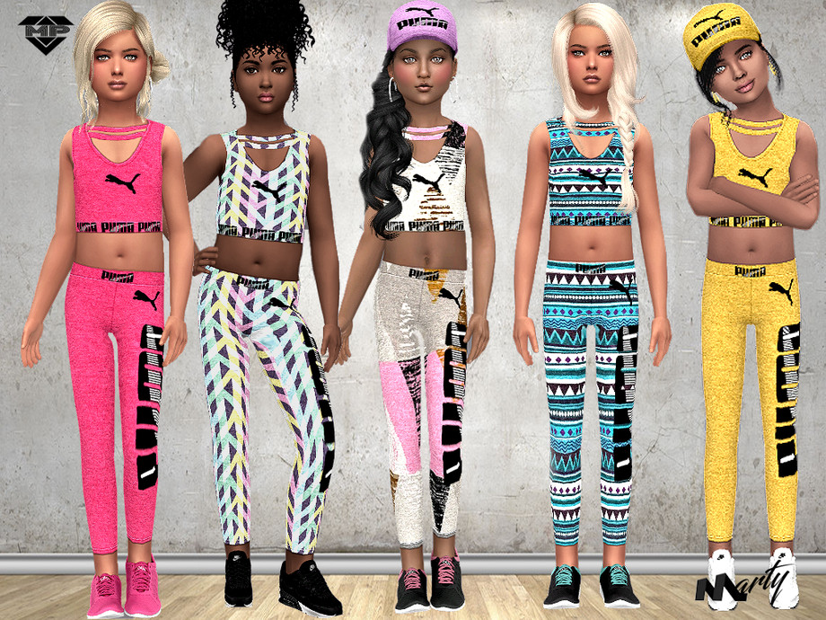 The Sims Resource - MP Puma Outfit (child)