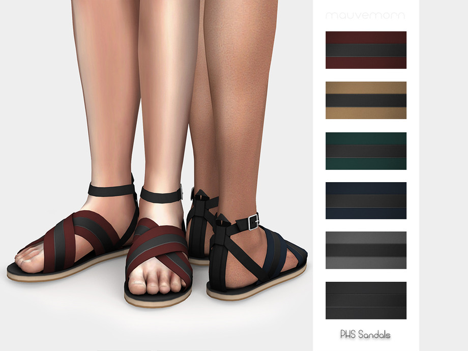 The Sims Resource - PHS Sandals