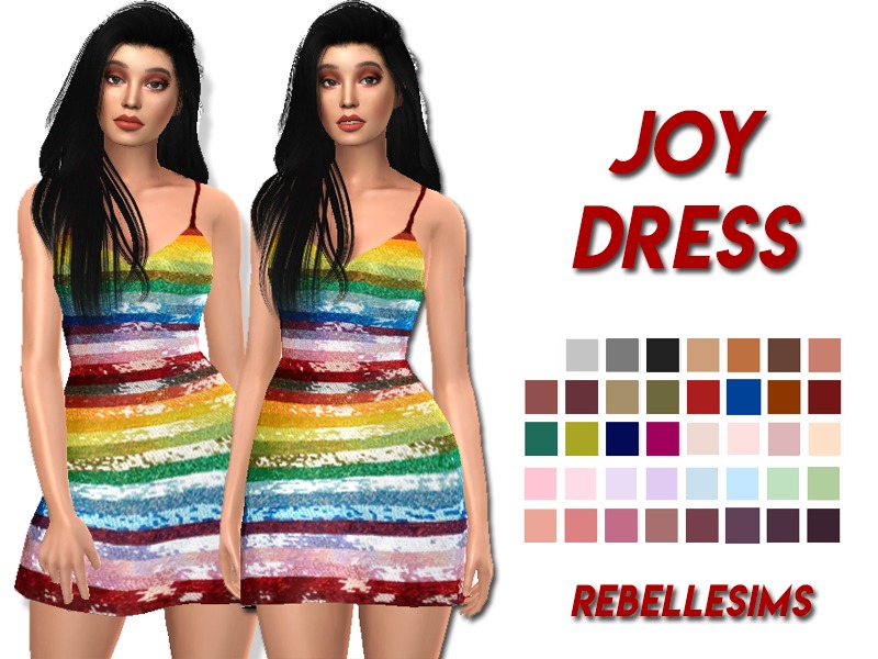The Sims Resource - Joy Dress
