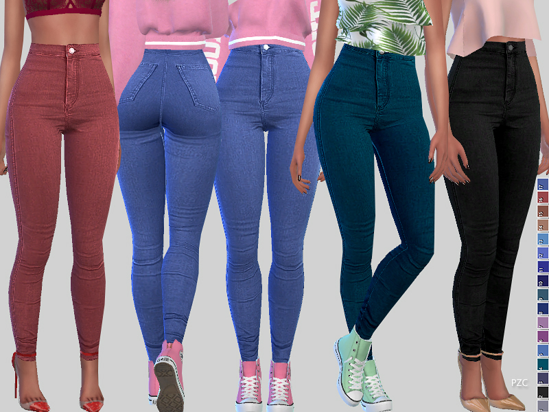 The Sims Resource - Harley Denim Jeans