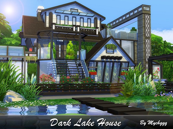 The Sims Resource - Dark Lake House