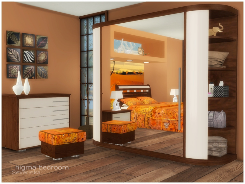 The Sims Resource - Enigma bedroom