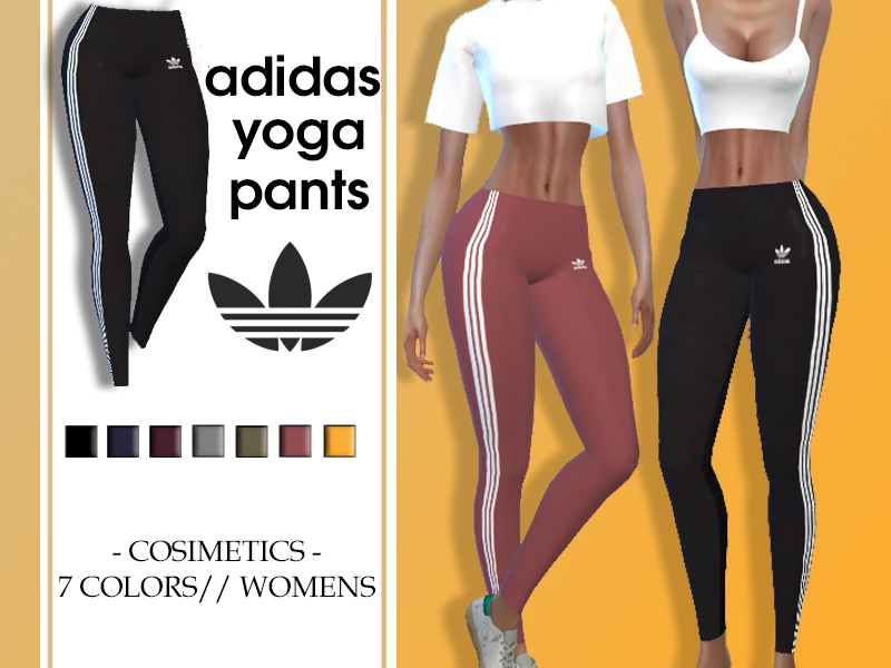 Sims Resource - Adidas Yoga Pants
