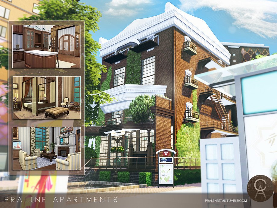 The Sims Resource Praline Apartments