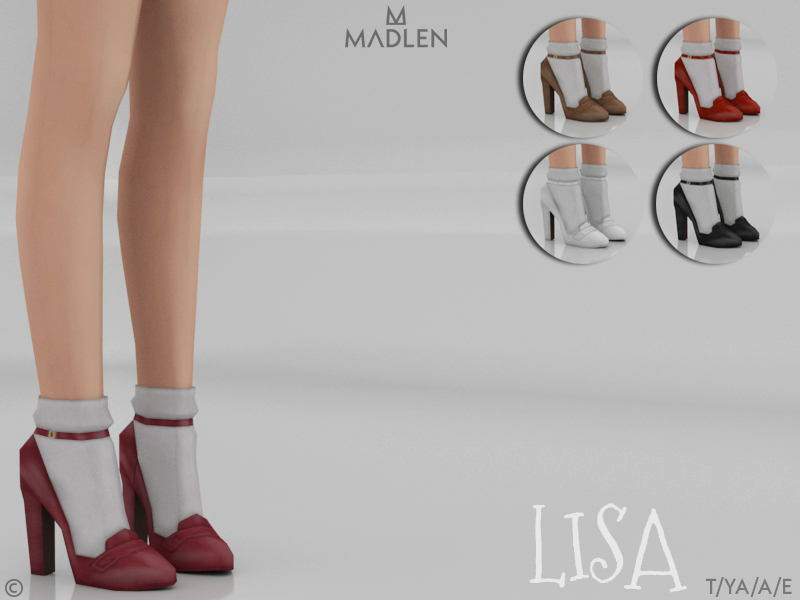 The Sims Resource - Madlen Lisa Shoes