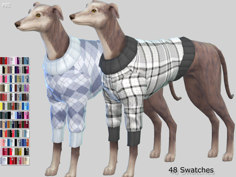 Pinkzombiecupcakes' Burberry Large Dog Sweaters Collection