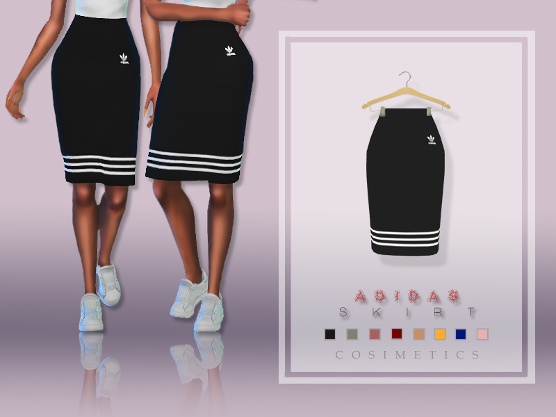 The Sims Resource - Adidas Skirt