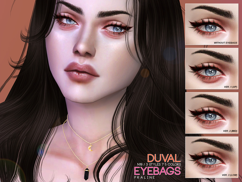 The Sims Resource - Duval Eyebags N19