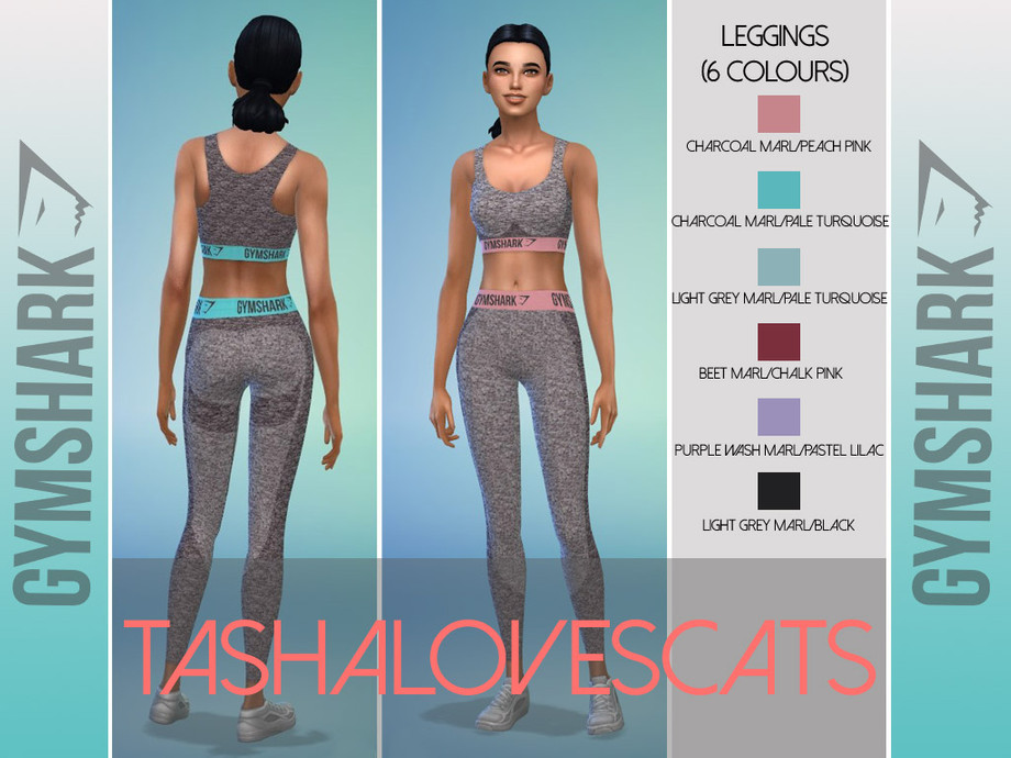 The Sims Resource - Gymshark Flex Leggings - 6 colours - City Living needed