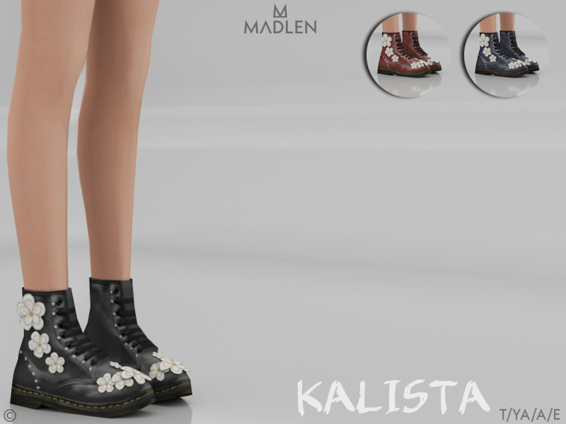 The Sims Resource - Madlen Kalista Boots