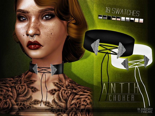 The Sims Resource - Antik Choker