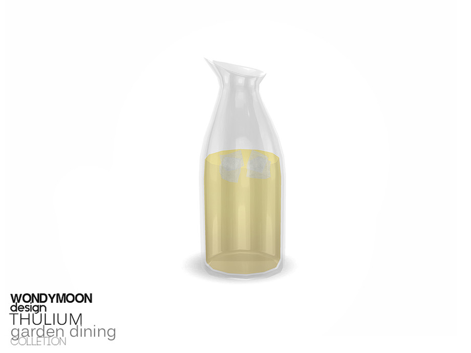 The Sims Resource - Thulium Glass Lemonade Pitcher