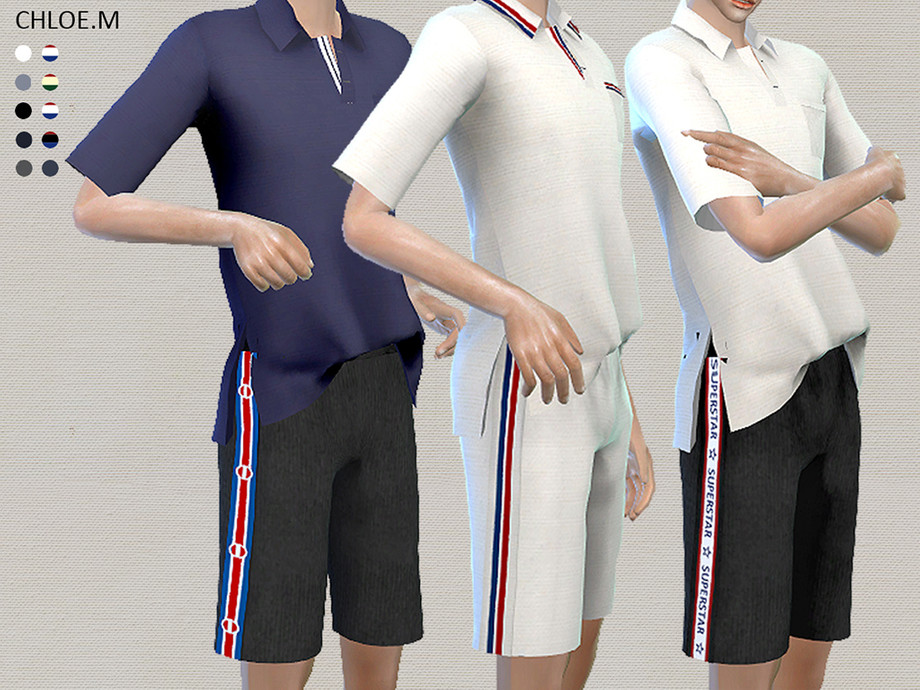 The Sims Resource - Shorts for male