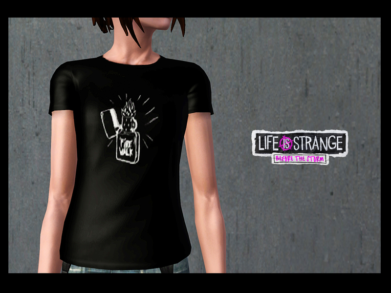 The Sims Resource - Life Is Strange: Before The Storm Firewalk T-Shirt