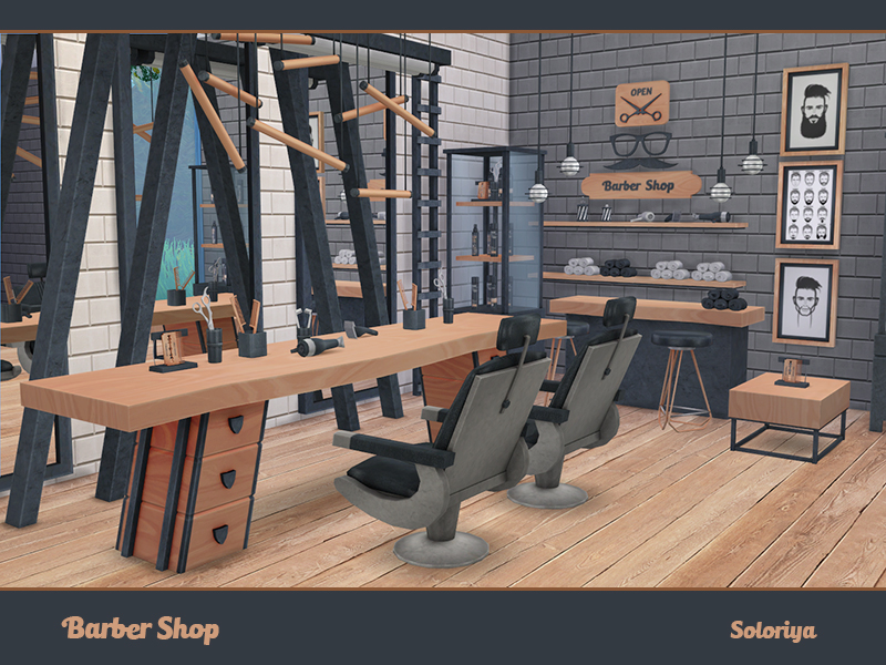 The Sims Resource - Barber Shop