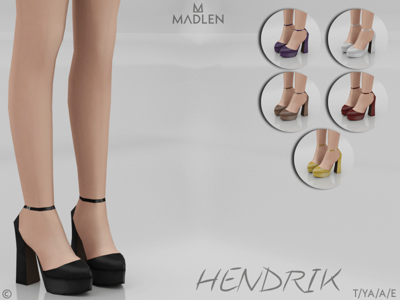 The Sims Resource - Madlen Hendrik Shoes