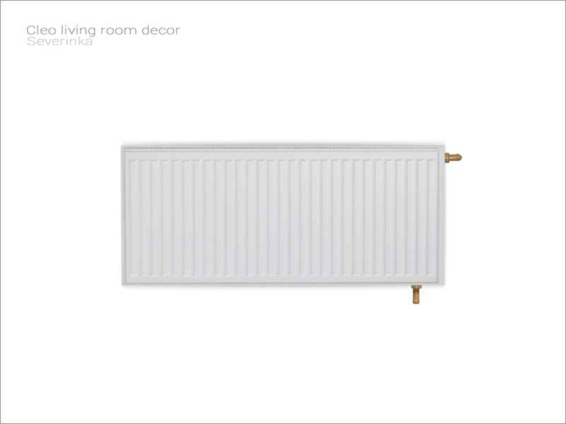 The Sims Resource - [Cleo livingroom] - heating radiator