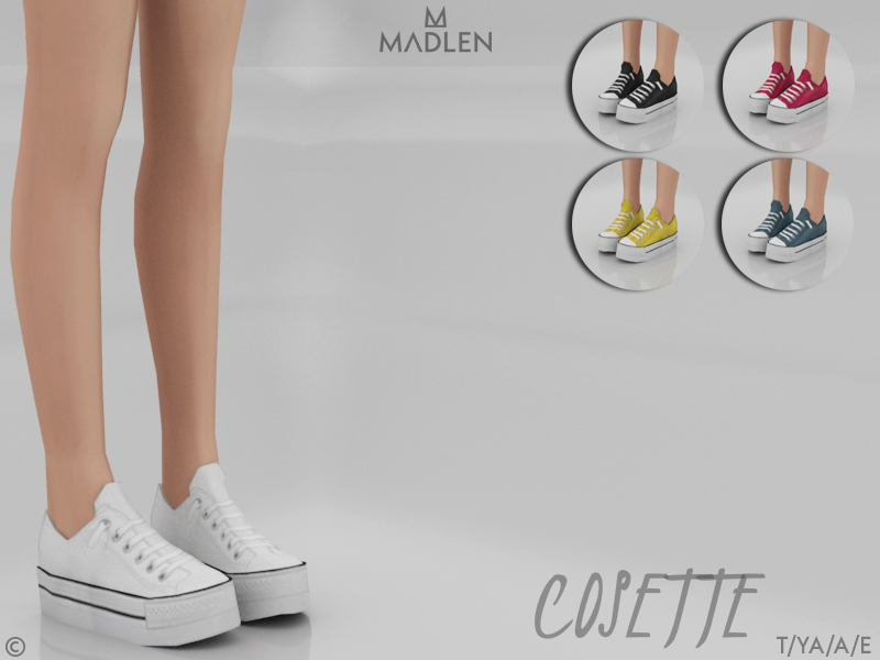 The Sims Resource - Madlen Cosette Shoes